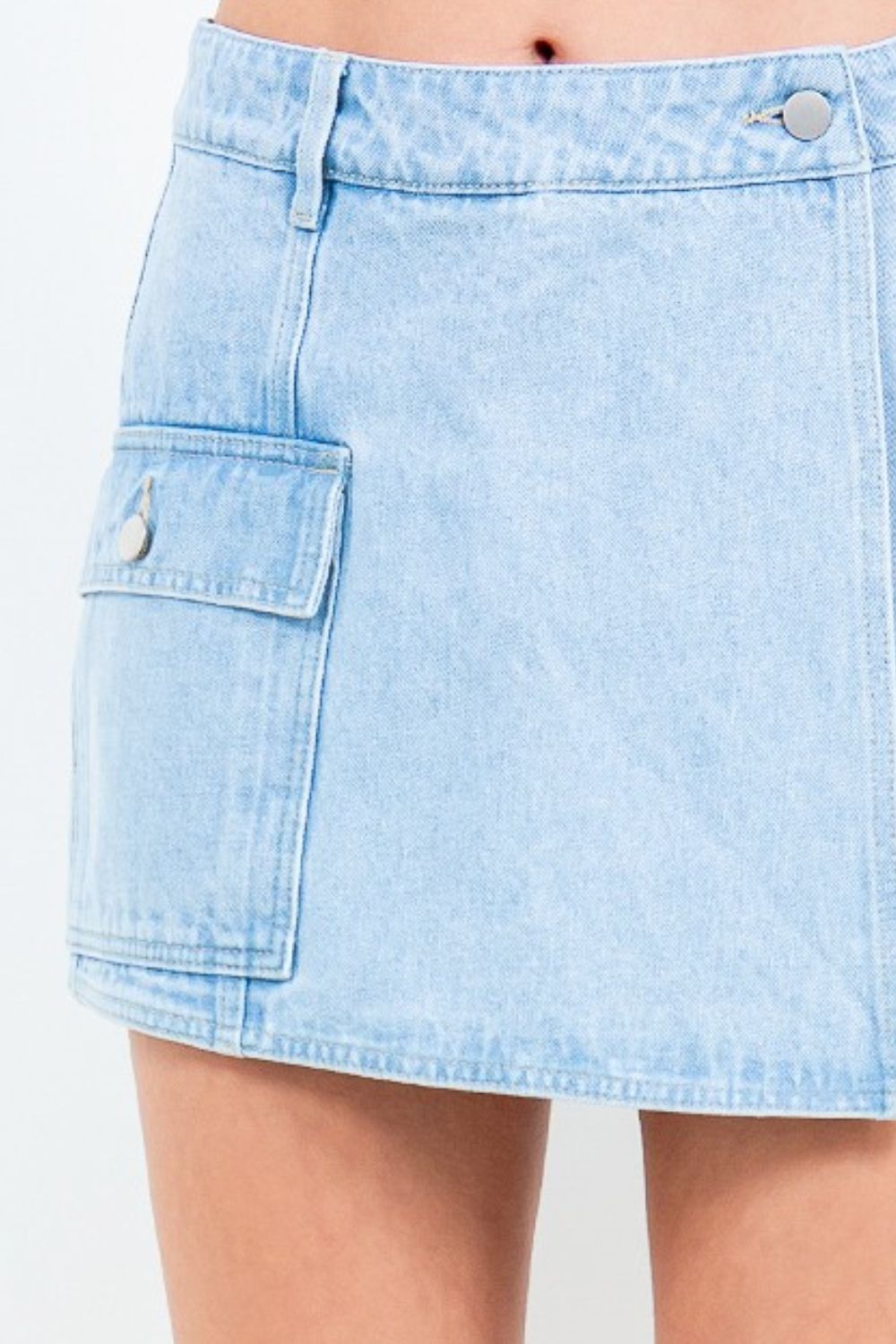American Bazi Cargo Pocket Mini Skort Fashion