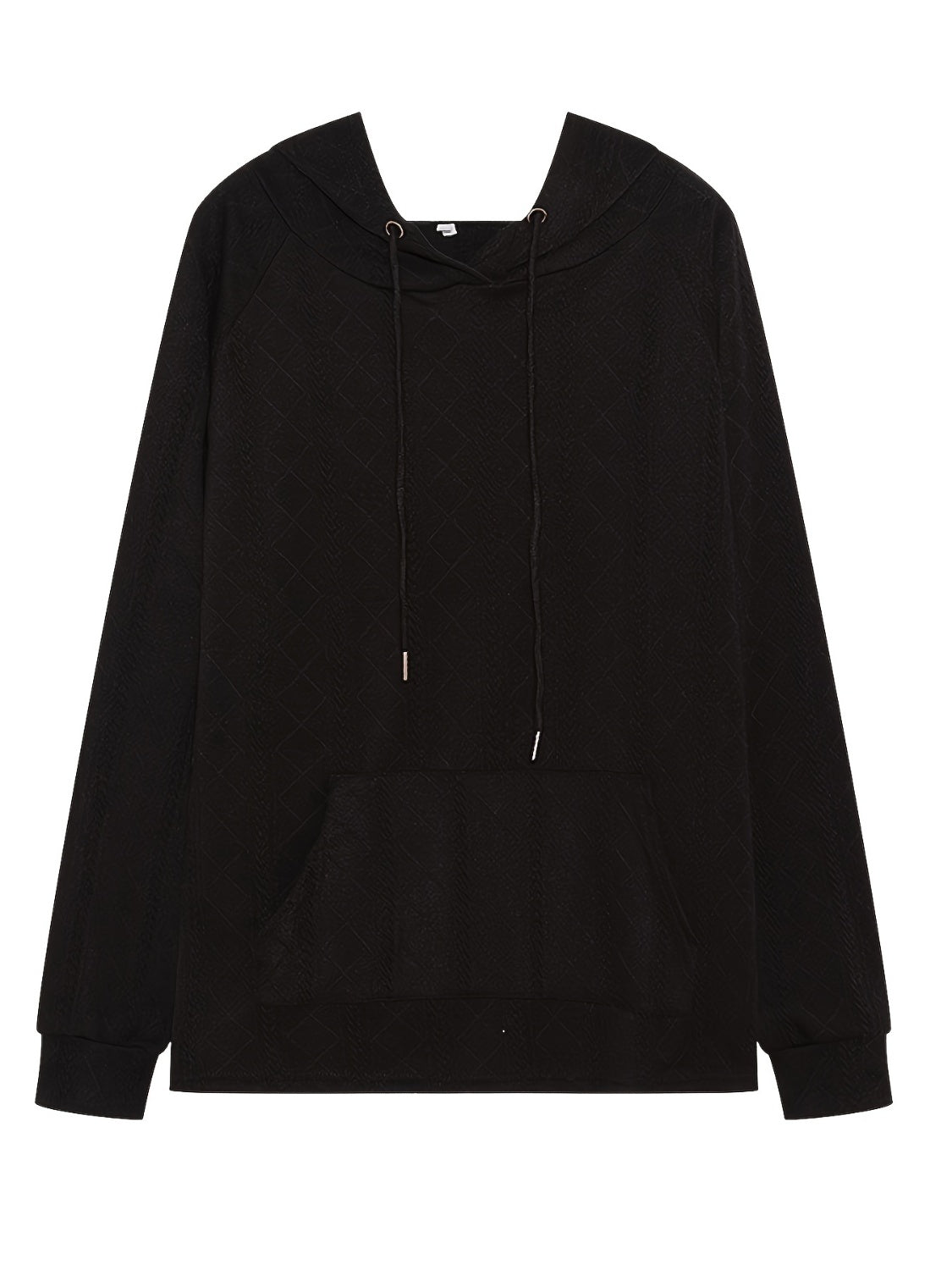 Full Size Drawstring- Long Sleeve Hoodie